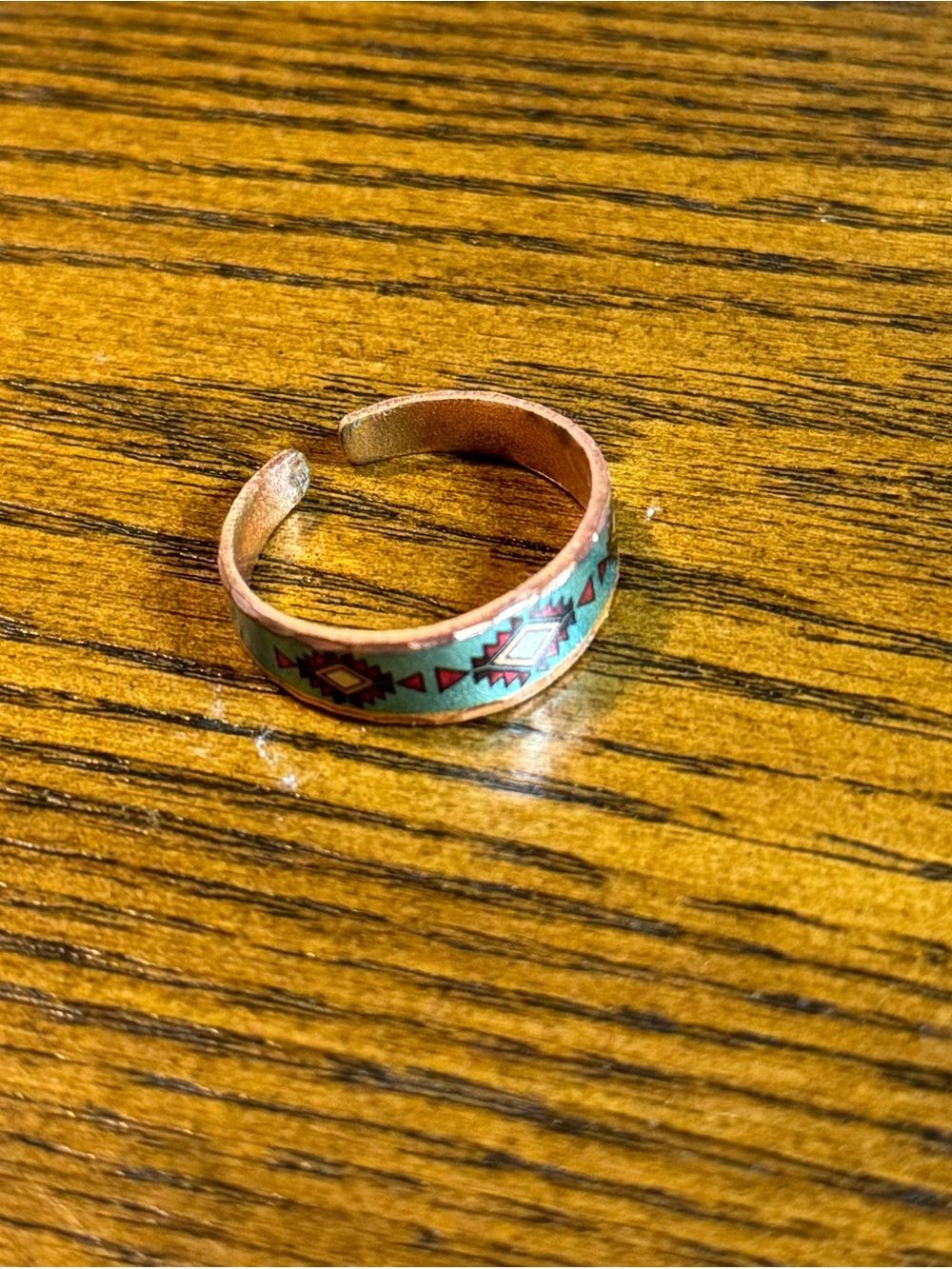 Southwestern Copper Ring